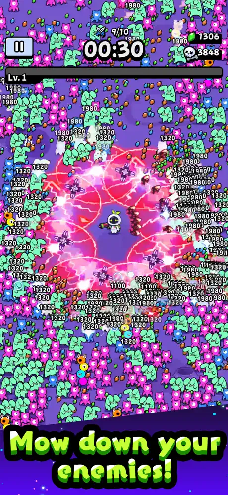 Galaxy Backpack Survivor ✨ screenshot 3