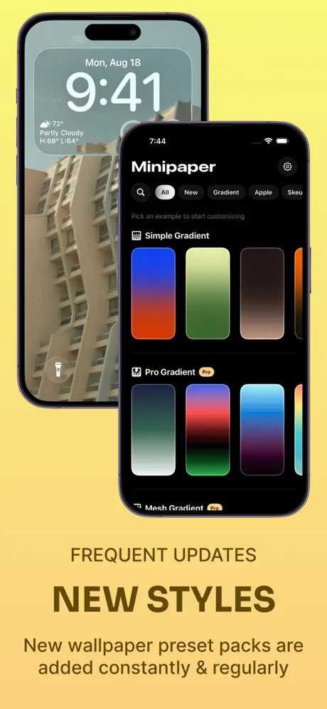 Minipaper: Wallpaper Maker screenshot 4