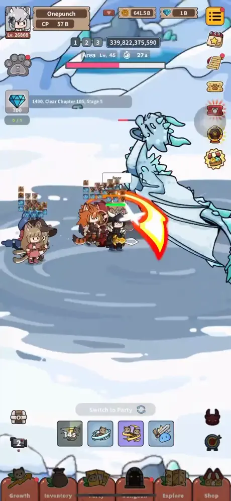 Cat Legends - Idle RPG screenshot 1