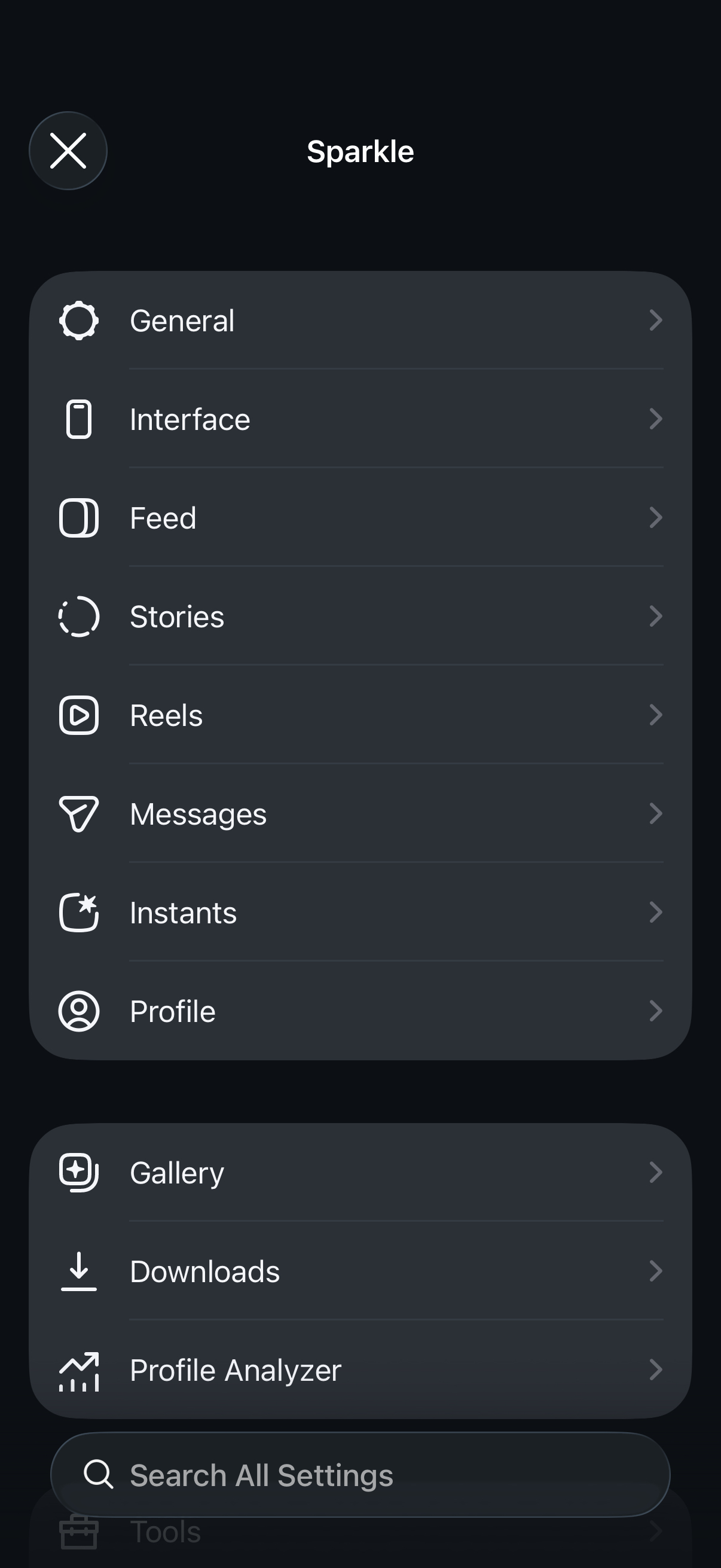 Sparkle for Instagram screenshot 1