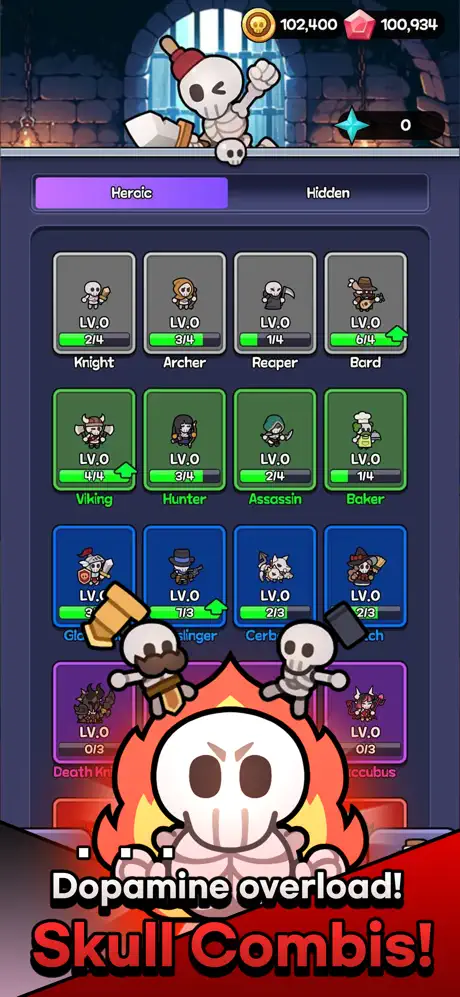 Skull Defense: Skeleton Battle screenshot 5