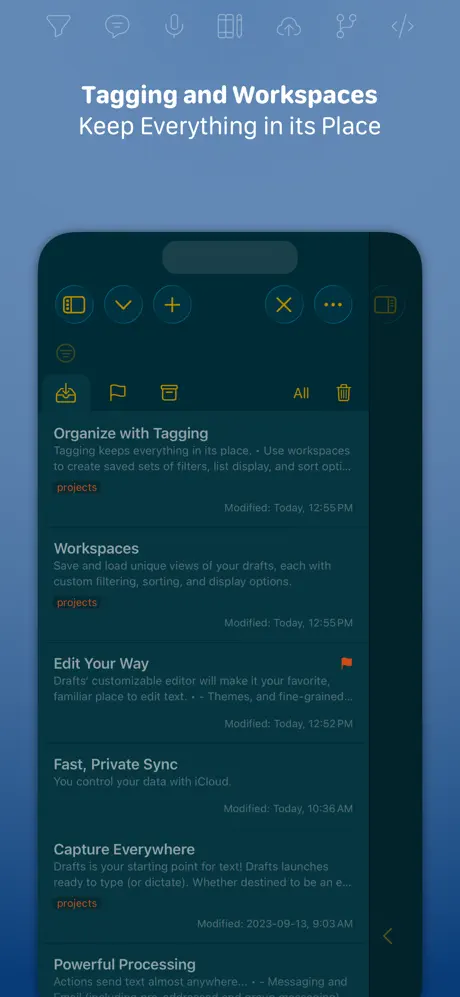 Drafts screenshot 4