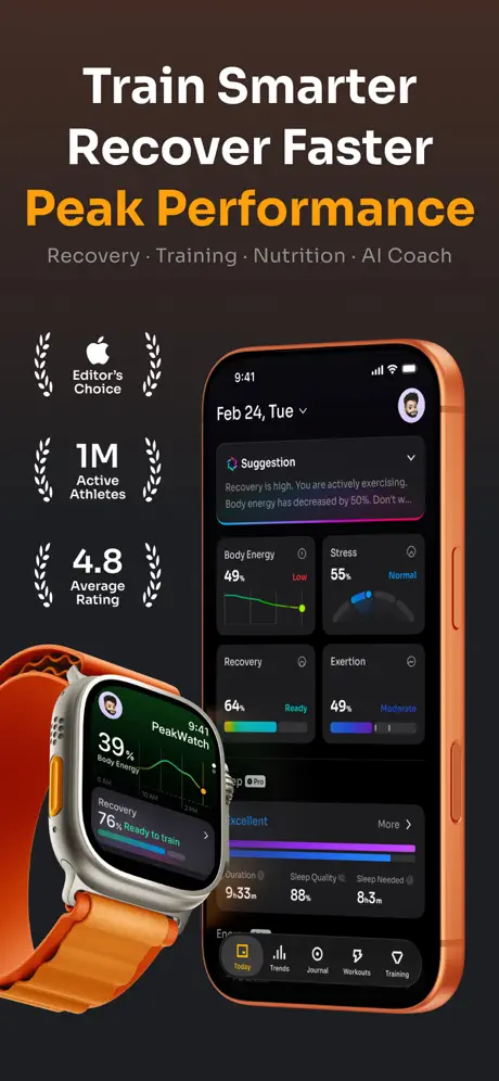 PeakWatch - AI Fitness Coach screenshot 1