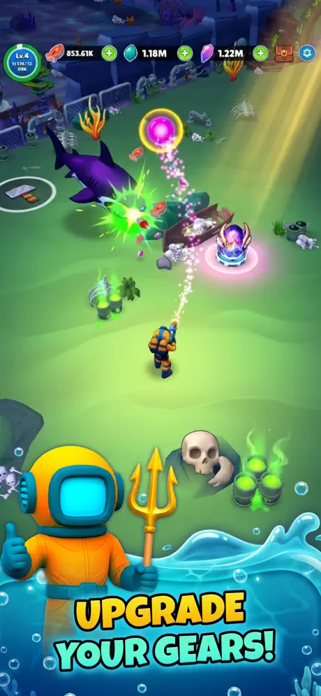 Aqua Hero : Deep Survival ✨ screenshot 4