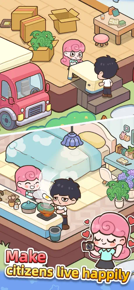 Happy Citizens - iOSGods.com screenshot 2