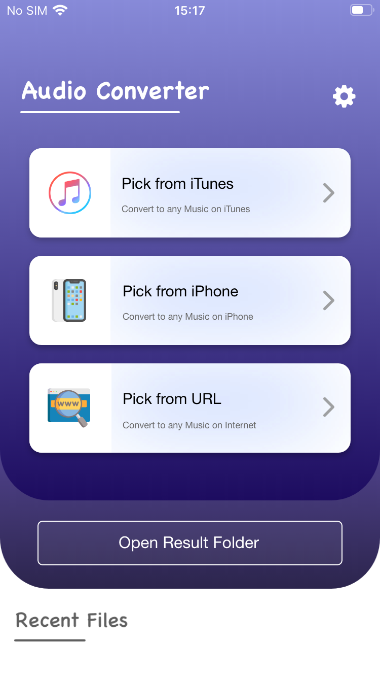 Audio Converter - All Format (Original App) screenshot 1