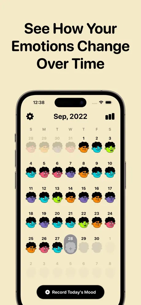 Daily Mood Tracker: MoodBoard screenshot 1