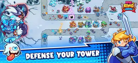 Epic King Heroes: Classic TD - iOSGods.com screenshot 1