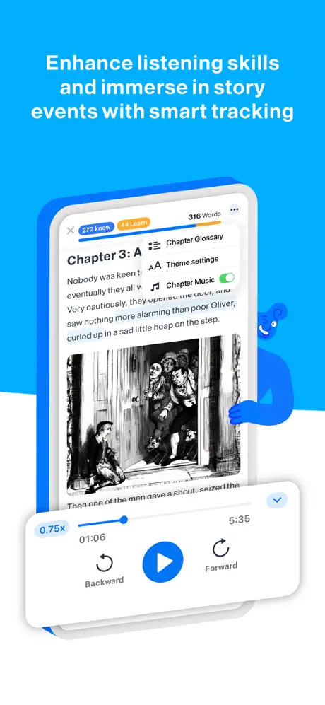 Learn English Easily - iStoria screenshot 4