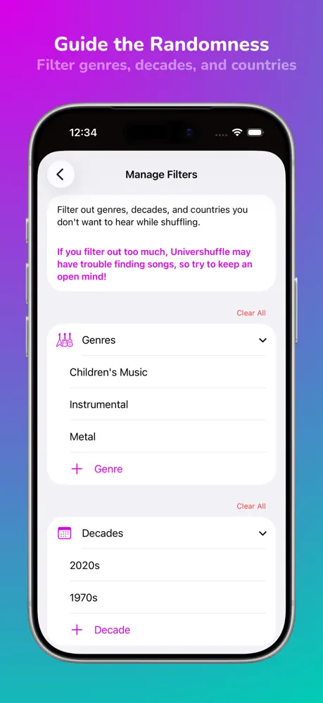 Univershuffle screenshot 3