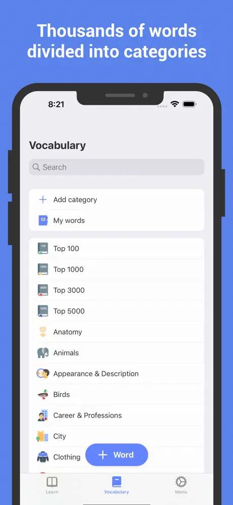 ReWord screenshot 2