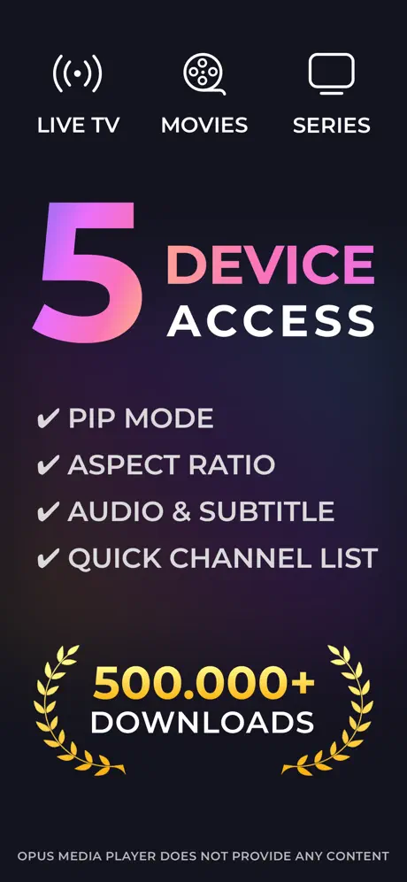 Opus IPTV Public screenshot 3