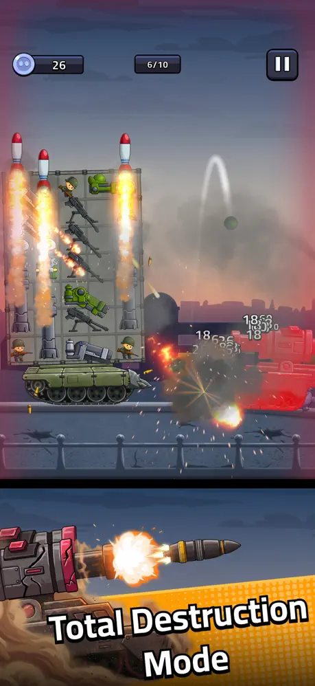 Tank Defense: Merge Attack ✨ screenshot 1