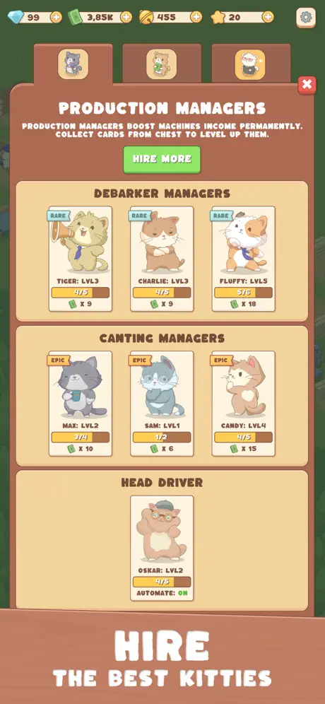 Idle Cat Lumber ✨ screenshot 2