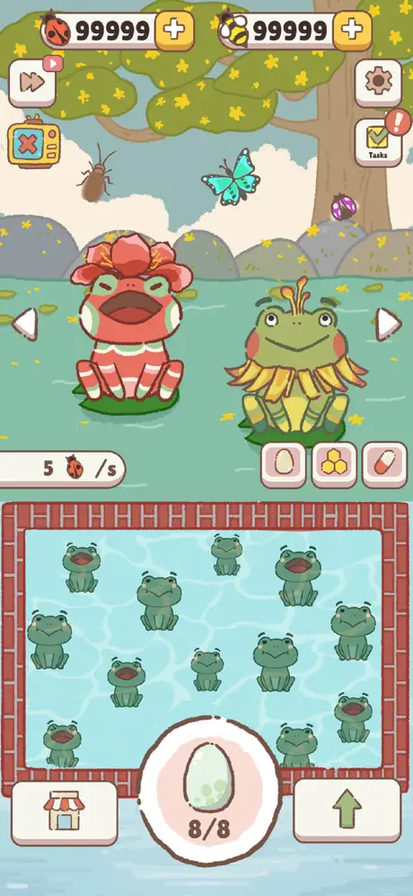 Frog Idle ✨ screenshot 5