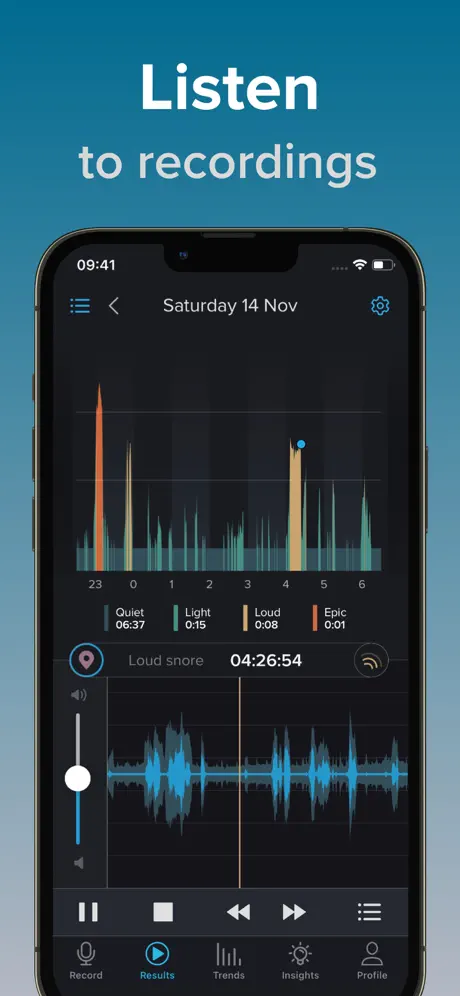SnoreLab screenshot 4