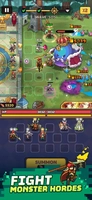 Screenshot 1 of Pixel Defenders: Merge TD Game ✨