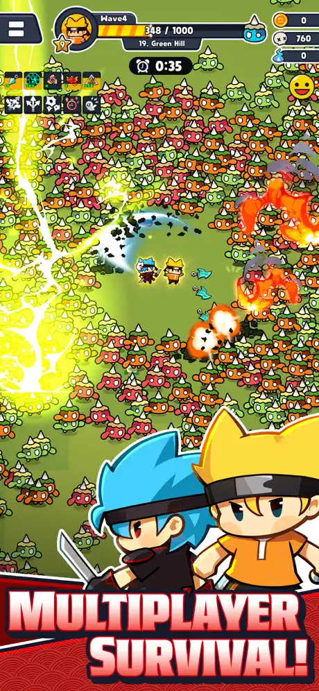 Ninja Survivors ✨ screenshot 1