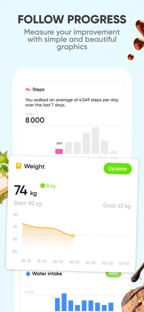 Nutrition Coach: Food tracker screenshot 5