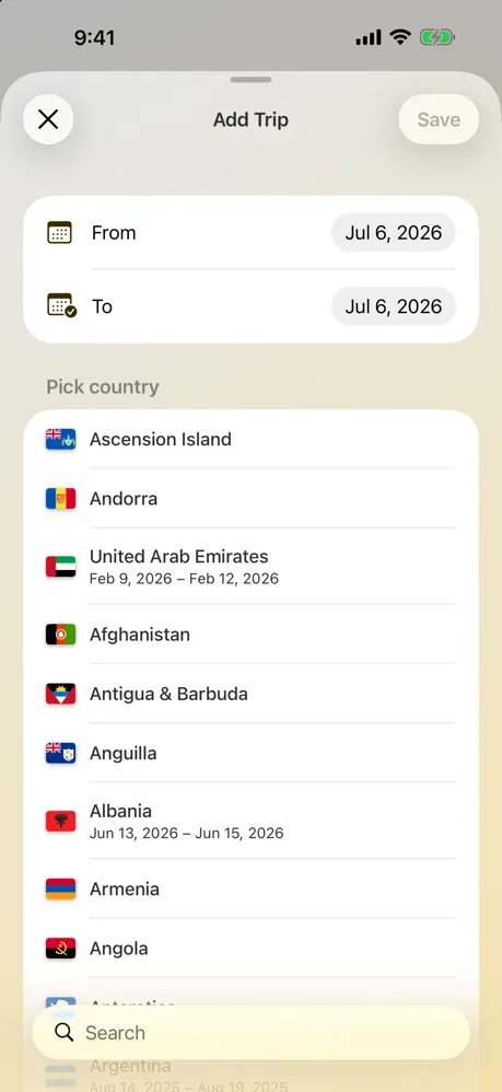 Countries screenshot 4