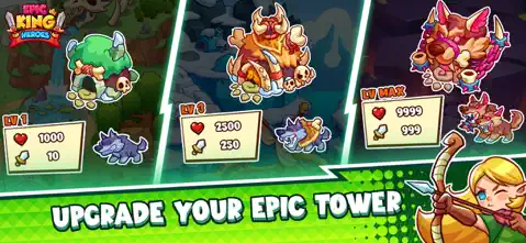 Epic King Heroes: Classic TD - iOSGods.com screenshot 3
