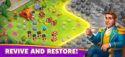 Merge Solitaire Kingdom - iOSGods.com screenshot 2