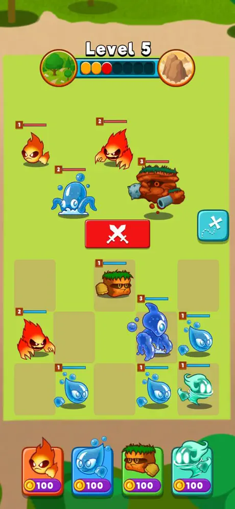 Elemental Monsters: Merge ✨ screenshot 4