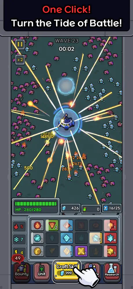 Bunker TapTap Defense ✨ screenshot 1