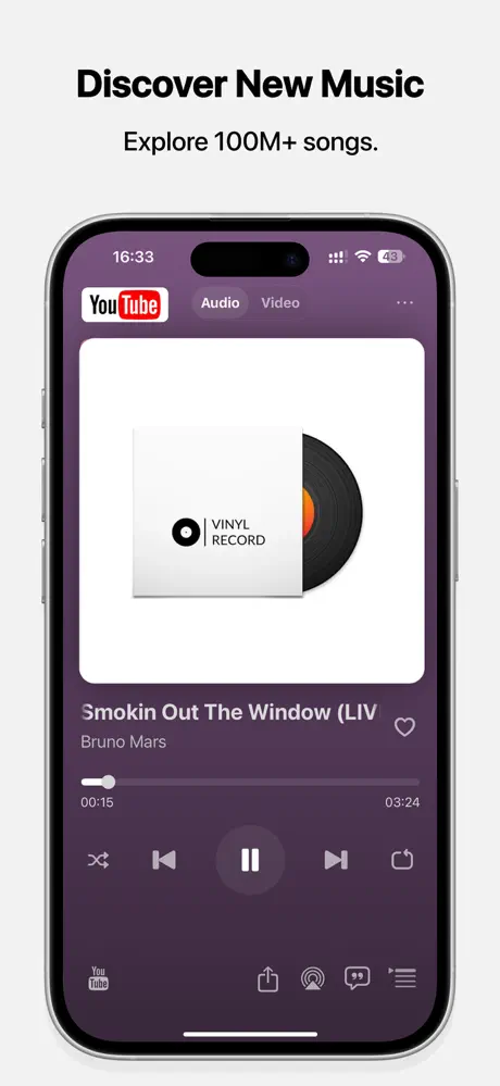 TubePod-Video&Audio Streaming screenshot 1