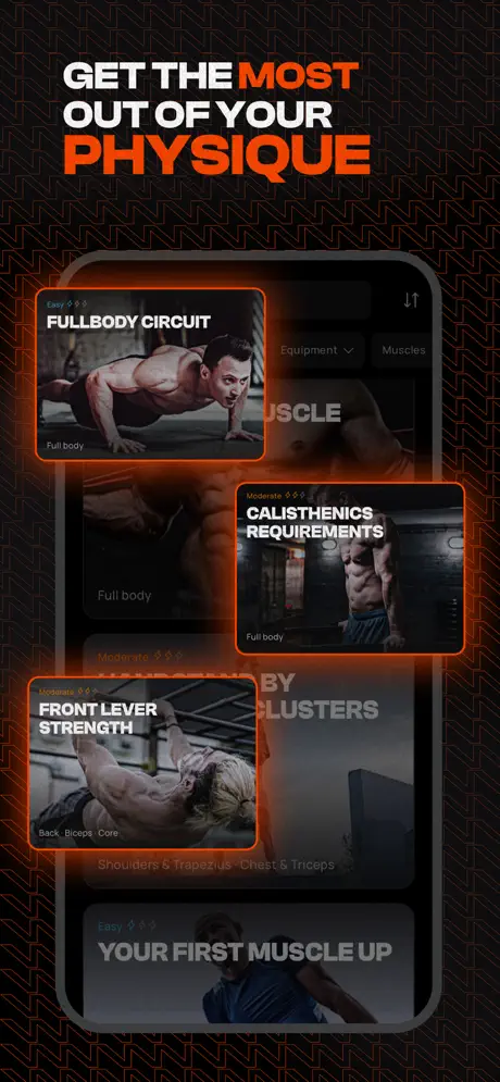 Calisteniapp screenshot 3