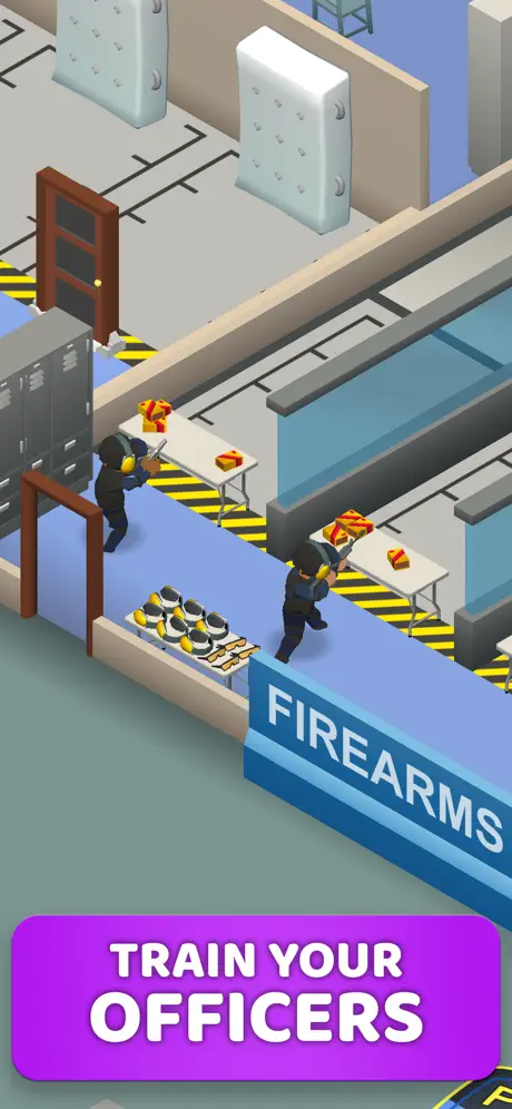 Idle SWAT Academy Tycoon ✨ screenshot 2