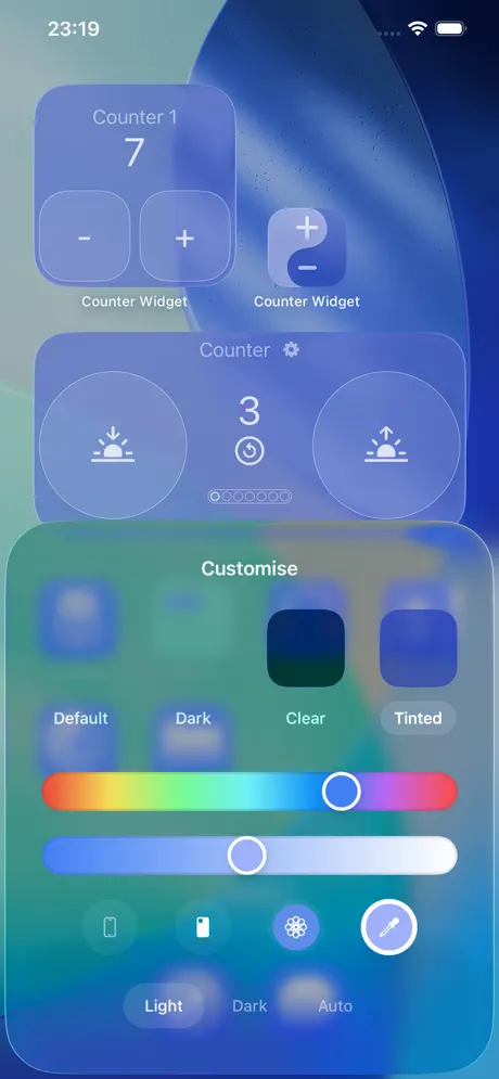 Counter Widget screenshot 1