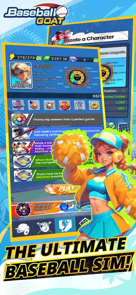 Baseball GOAT - iOSGods.com screenshot 1