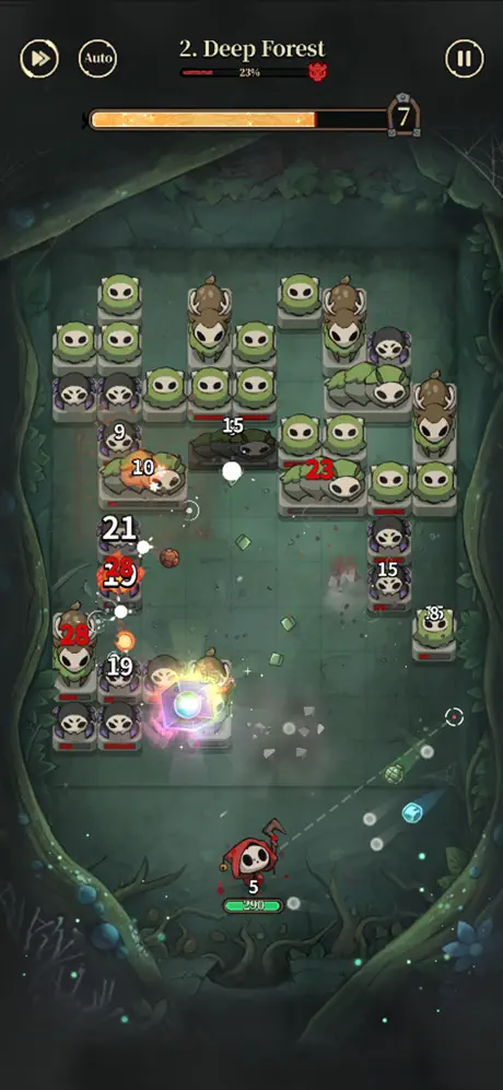 Bounce Defense : Brick Breaker - iOSGods.com screenshot 1