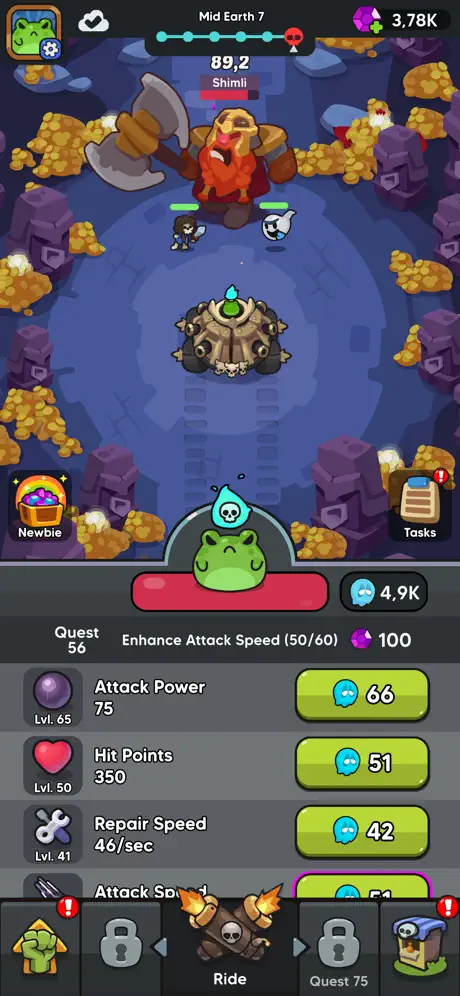 Legend of Frog - iOSGods.com screenshot 5