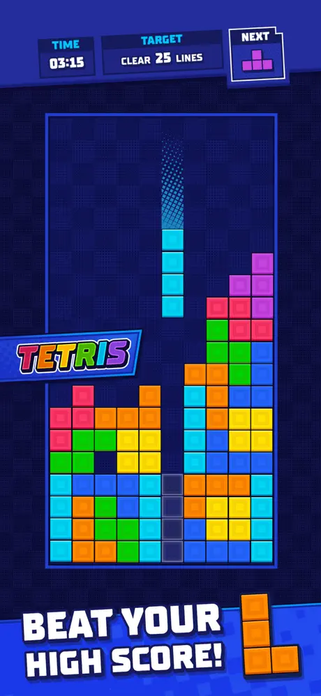 Tetris screenshot 2