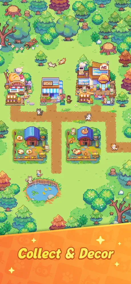 Cat Town: Merge Adventure ✨ screenshot 3