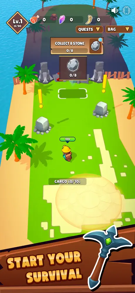 Mine Adventure : Survival RPG - iOSGods.com screenshot 3