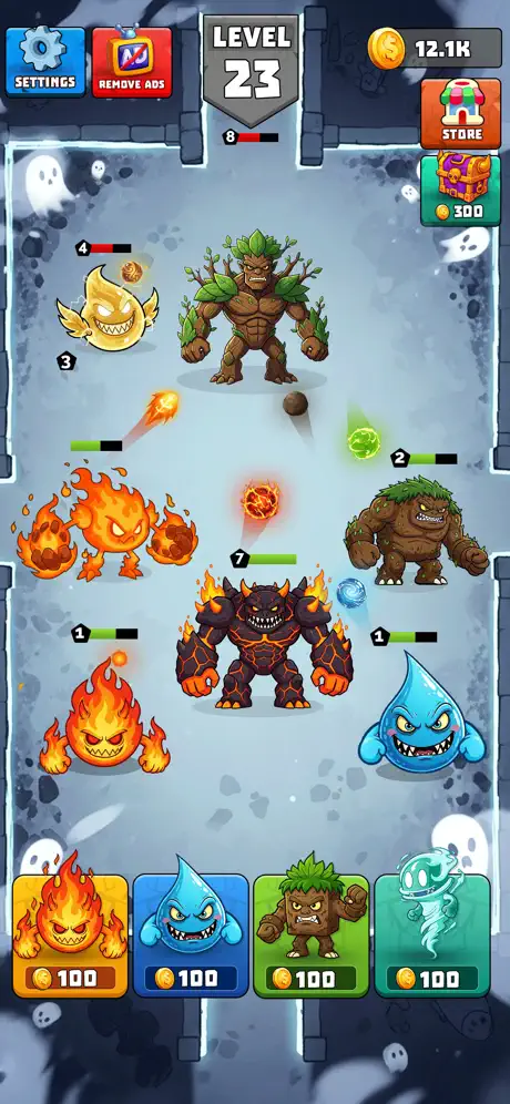 Elemental Monsters ✨ screenshot 3