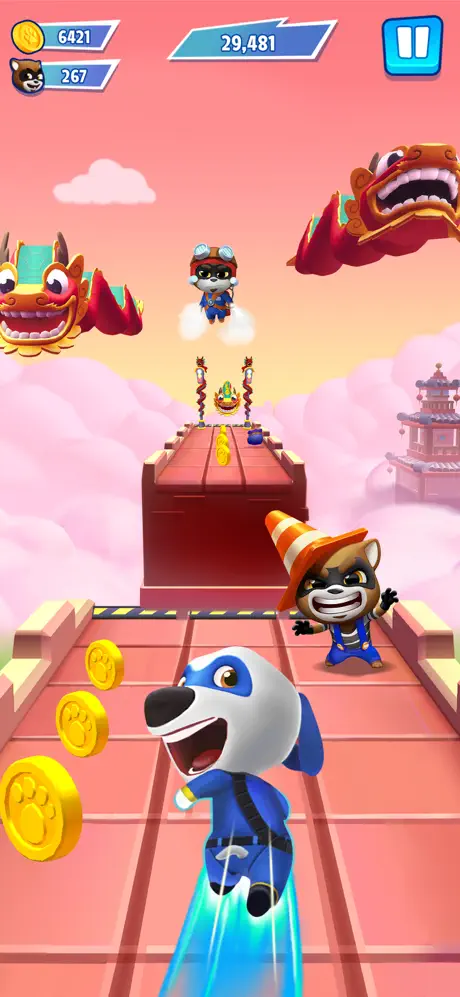 Talking Tom Hero Dash ✨ screenshot 5