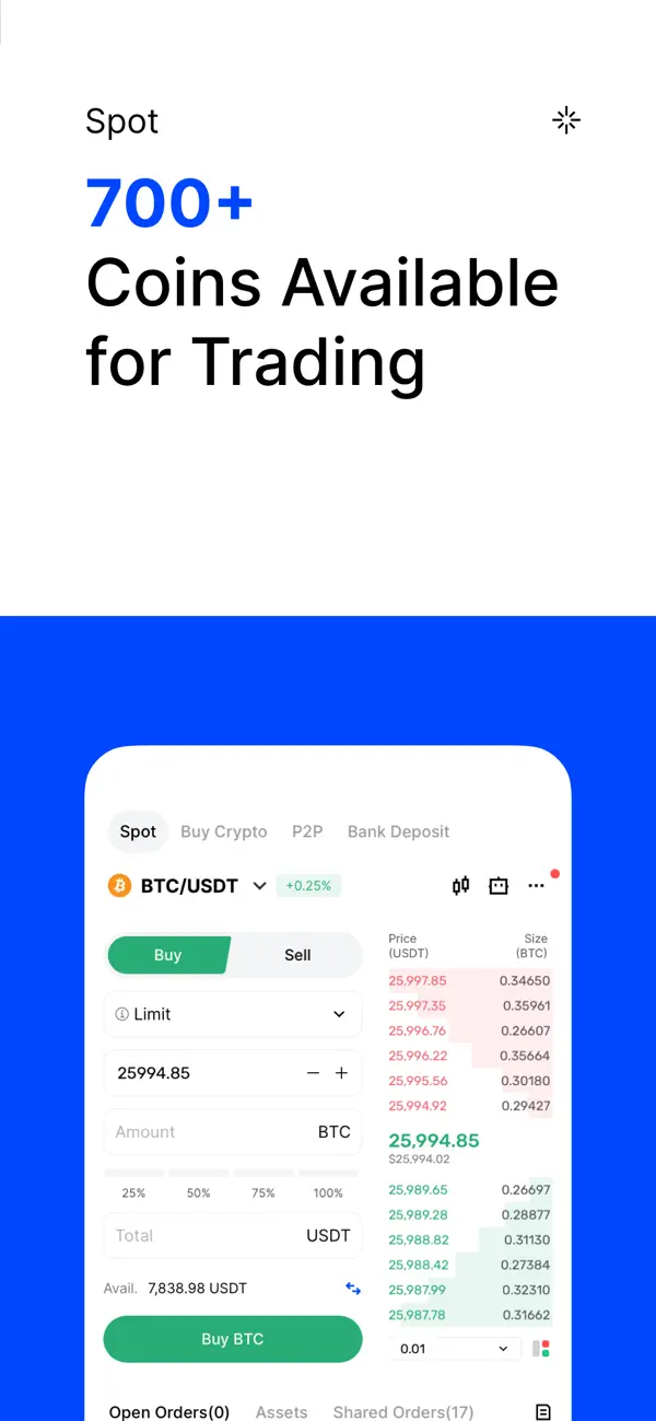 BingX - App for iOS screenshot 3