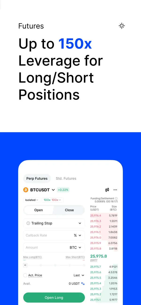 BingX - App for iOS screenshot 1