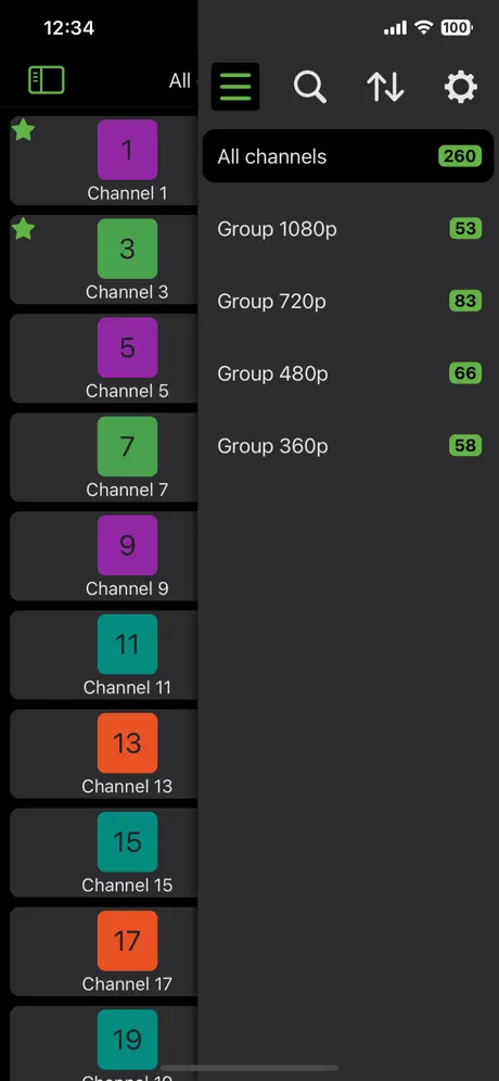 Flex IPTV screenshot 3