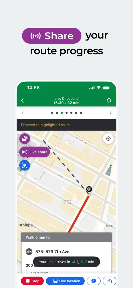 Moovit screenshot 5