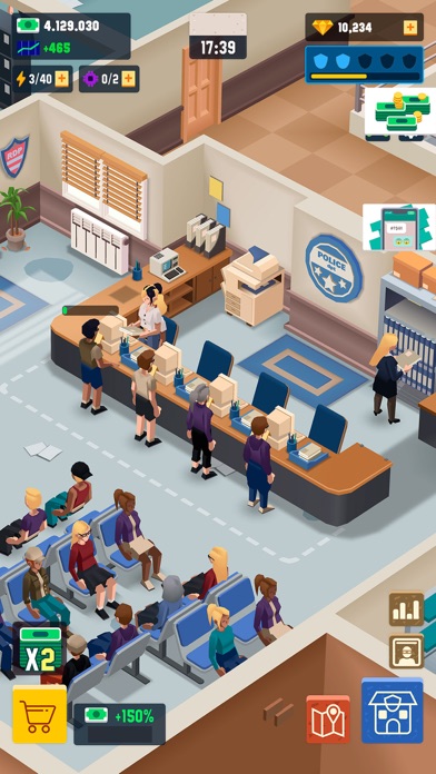 Idle Police Tycoon - iOSGods.com screenshot 5