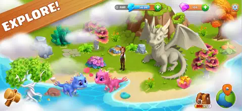 Dragon Farm - iOSGods.com screenshot 2