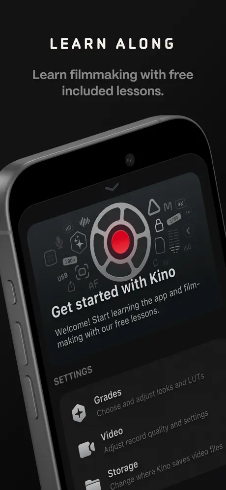 Kino - Pro Video Camera screenshot 5