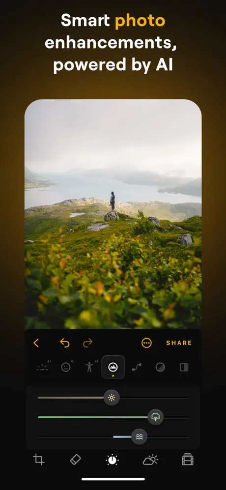Luminar on iPhone