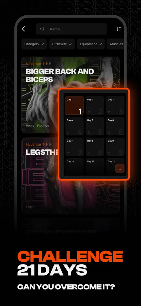 Calisteniapp screenshot 5