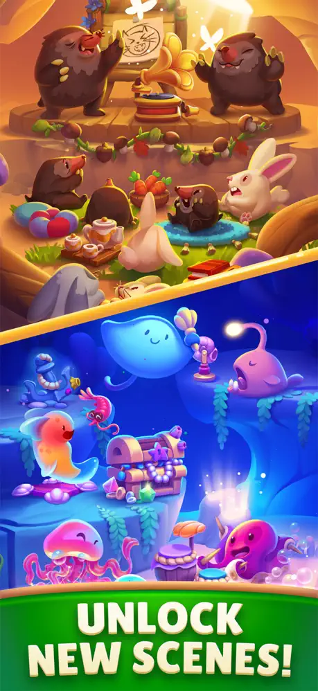 My Lovely Planet Puzzle Match3 - iOSGods.com screenshot 5